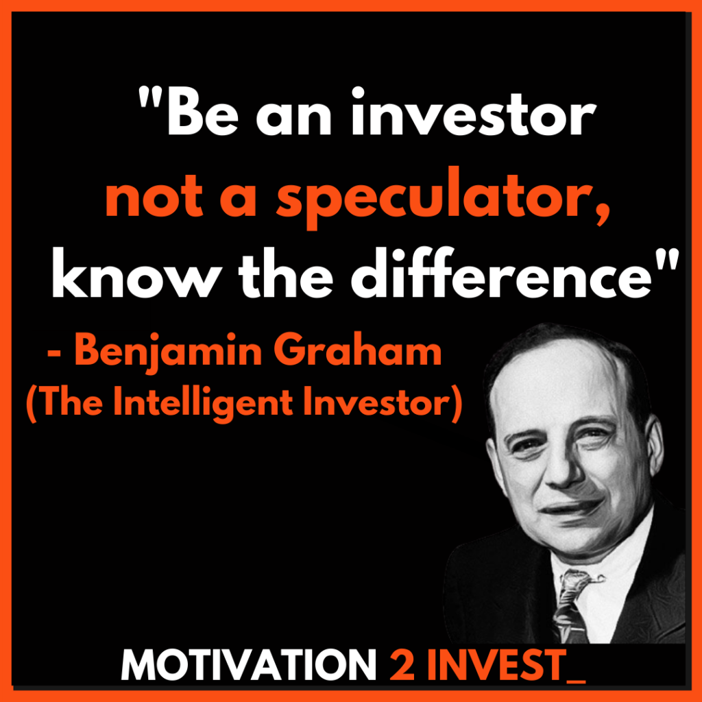 Benjamin Graham Quotes The Intelligent Investor You can use this image if credit with clickable link (do follow) www.Motivation2invest.com/benjamin-graham-quotes