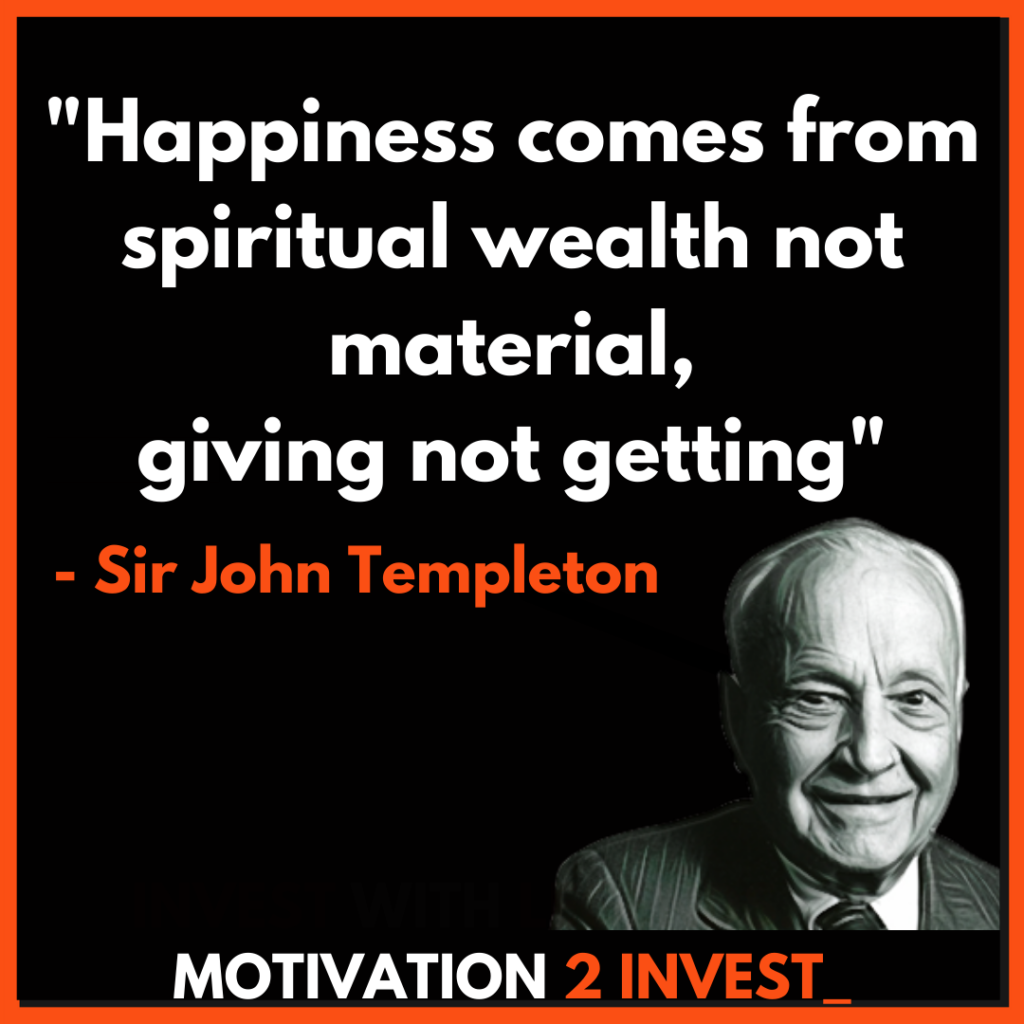 John Templeton MOTIVATION 2 INVEST Quotes (1 (12)