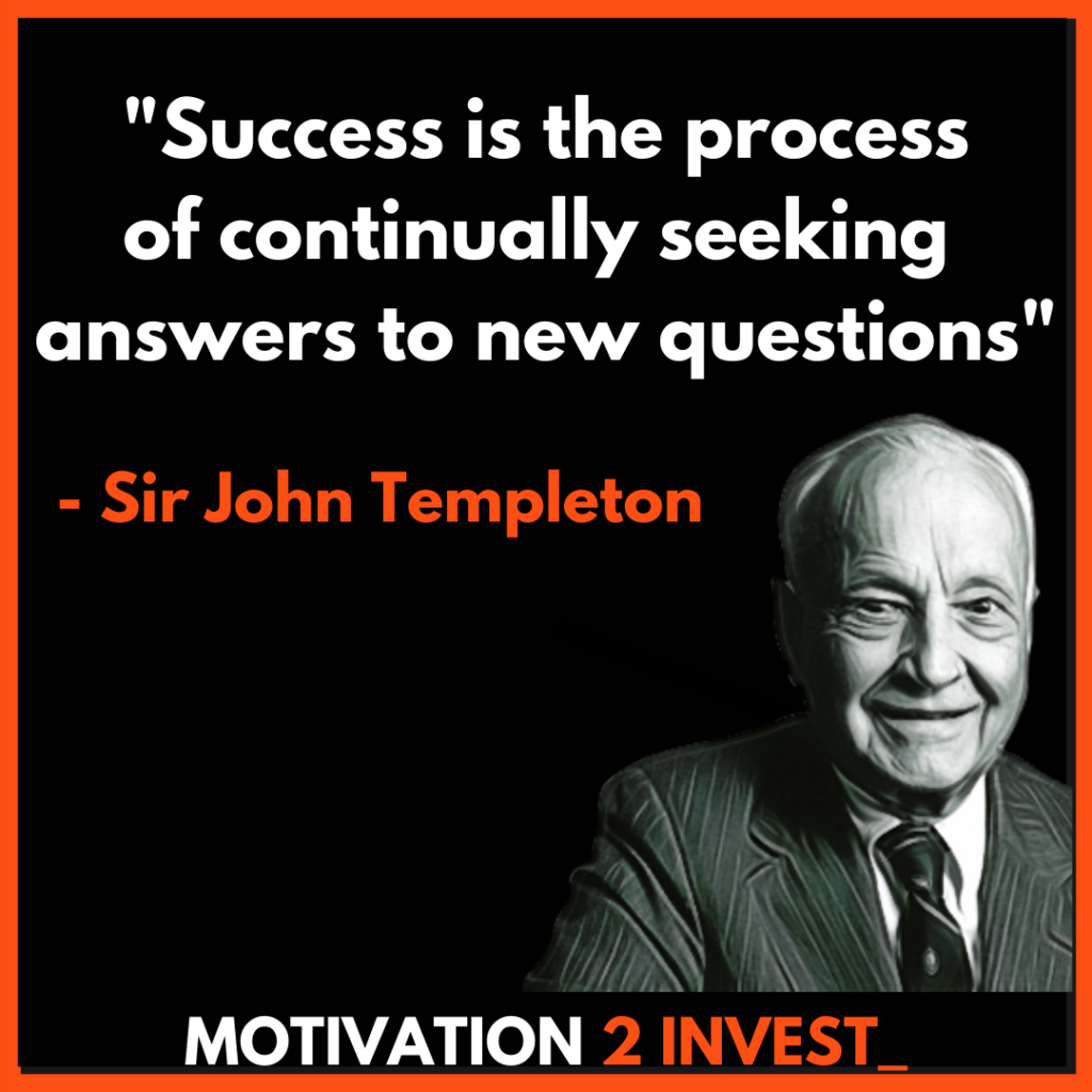 John Templeton MOTIVATION 2 INVEST Quotes (1 (8)