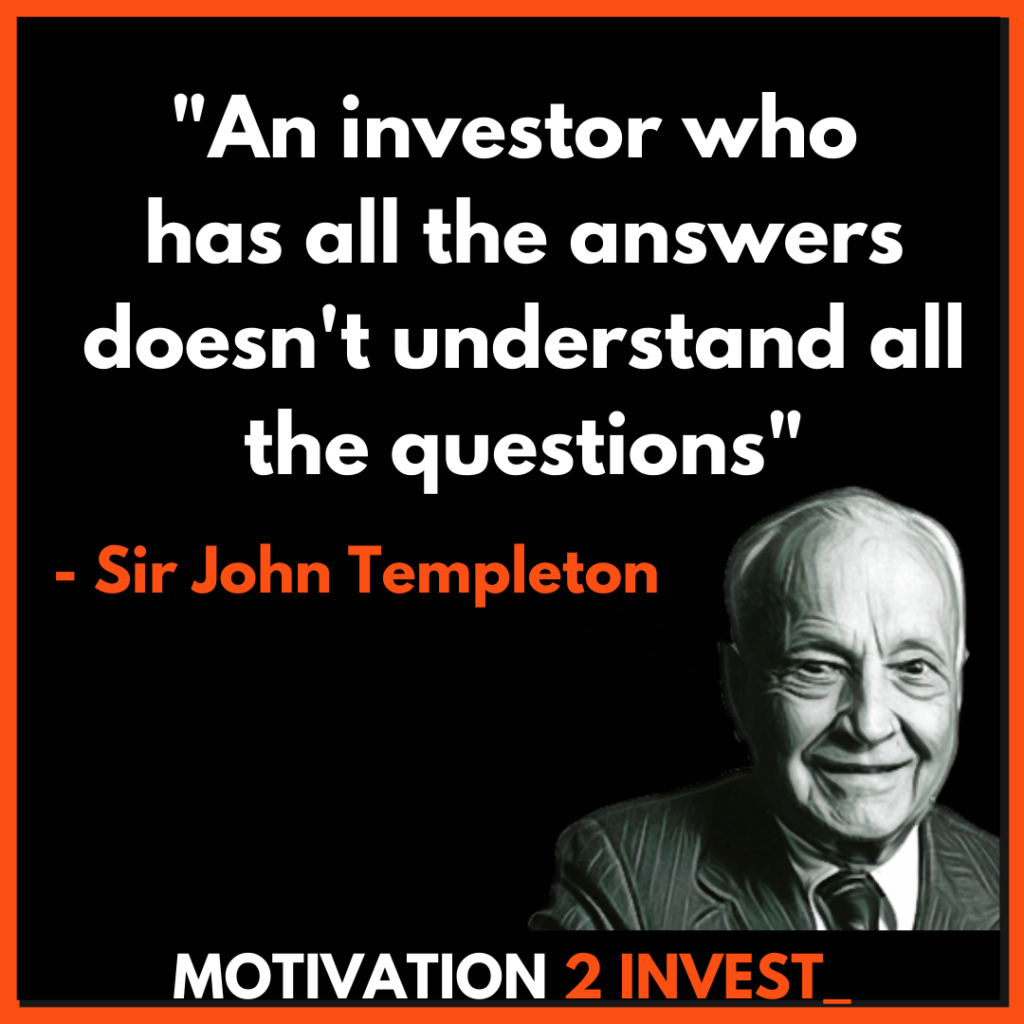 John Templeton MOTIVATION 2 INVEST Quotes (1 (9)