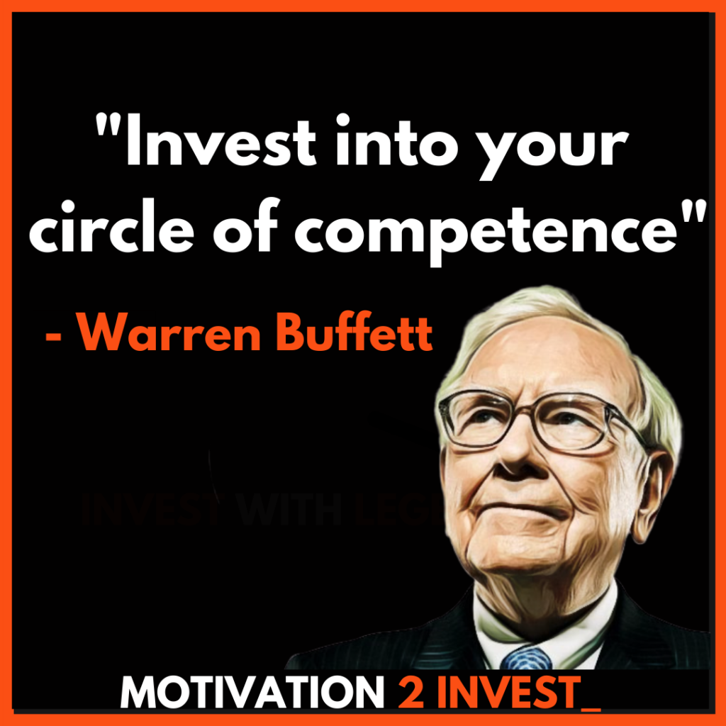 Warren Buffett quotes circle of competence