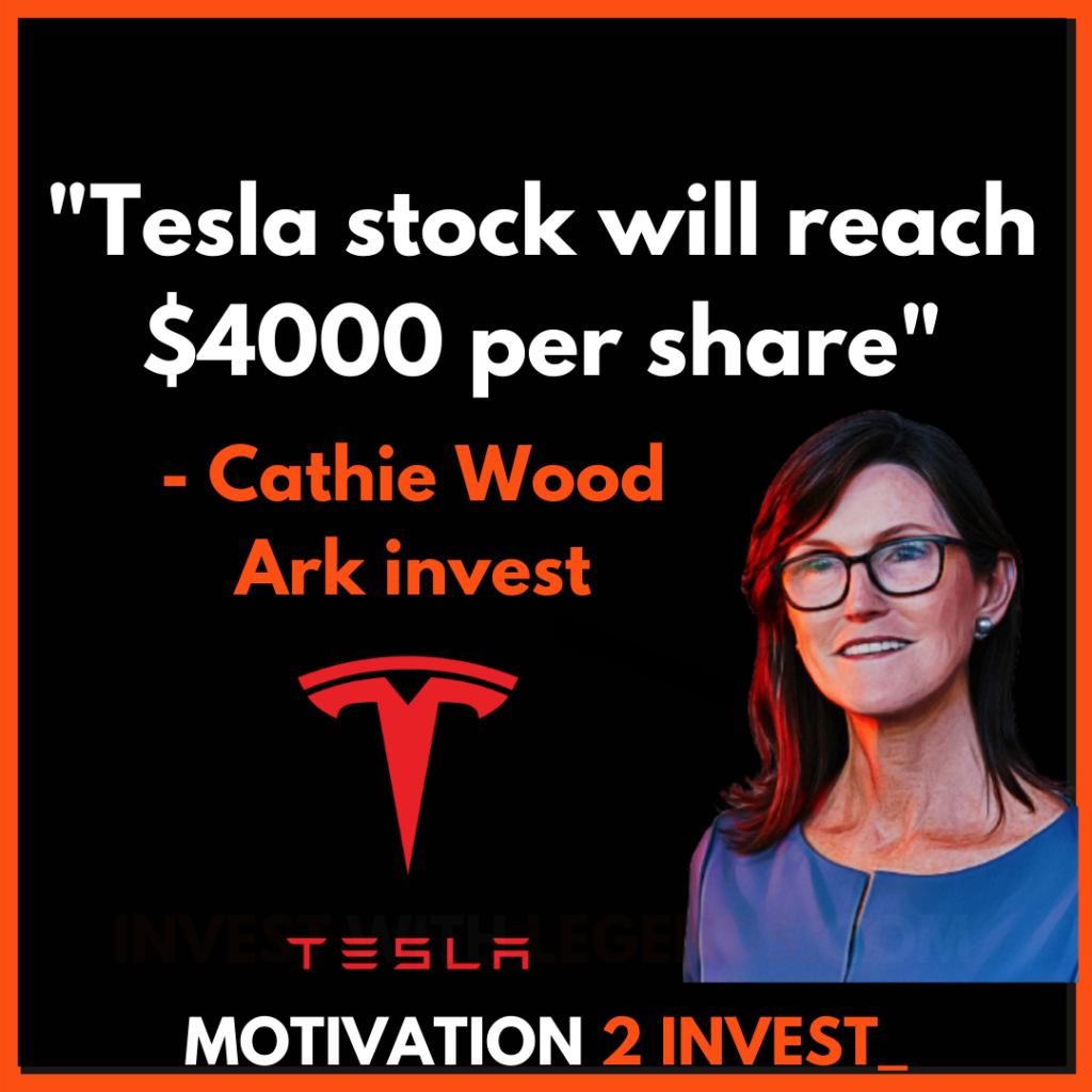 Cathie Wood Quotes Ark Invest Tesla Credit: www.Motivation2invest.com/Cathie-Wood
