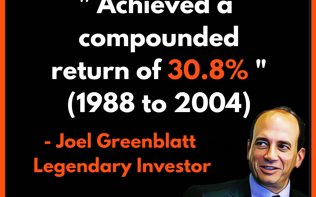 Top 10 Joel Greenblatt Quotes  | Magic Formula Investing Strategy