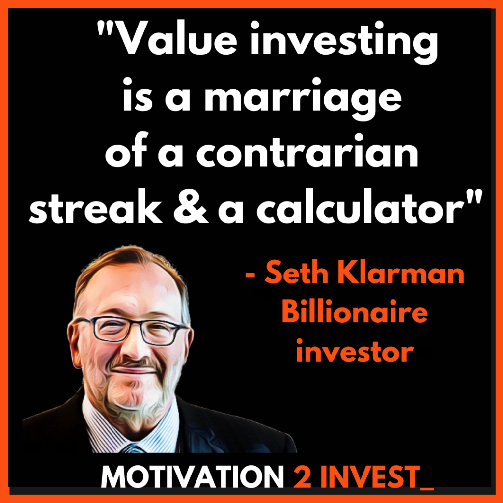 Seth Klarman Value Investor quotes (19) Credit. www.motivation2invest.com/seth-klarman-quotes
